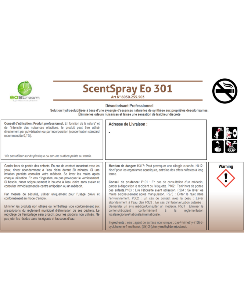 ScentClip EO 301 - Anti tabac