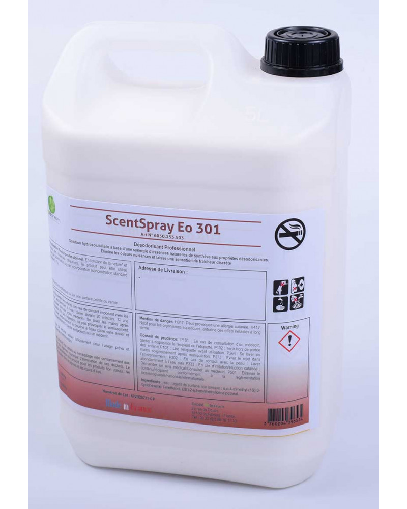 ScentSpray EO 301 - Tobacco-free - 5L Container